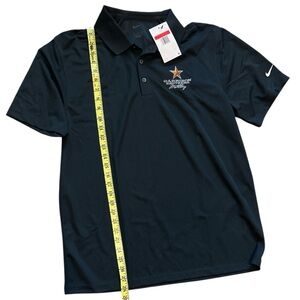 Nike Black L Polo Golf Shirt Garrison Brothers Embroidery
